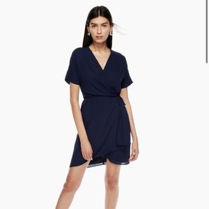 Babaton Wallace Wrap Dress
